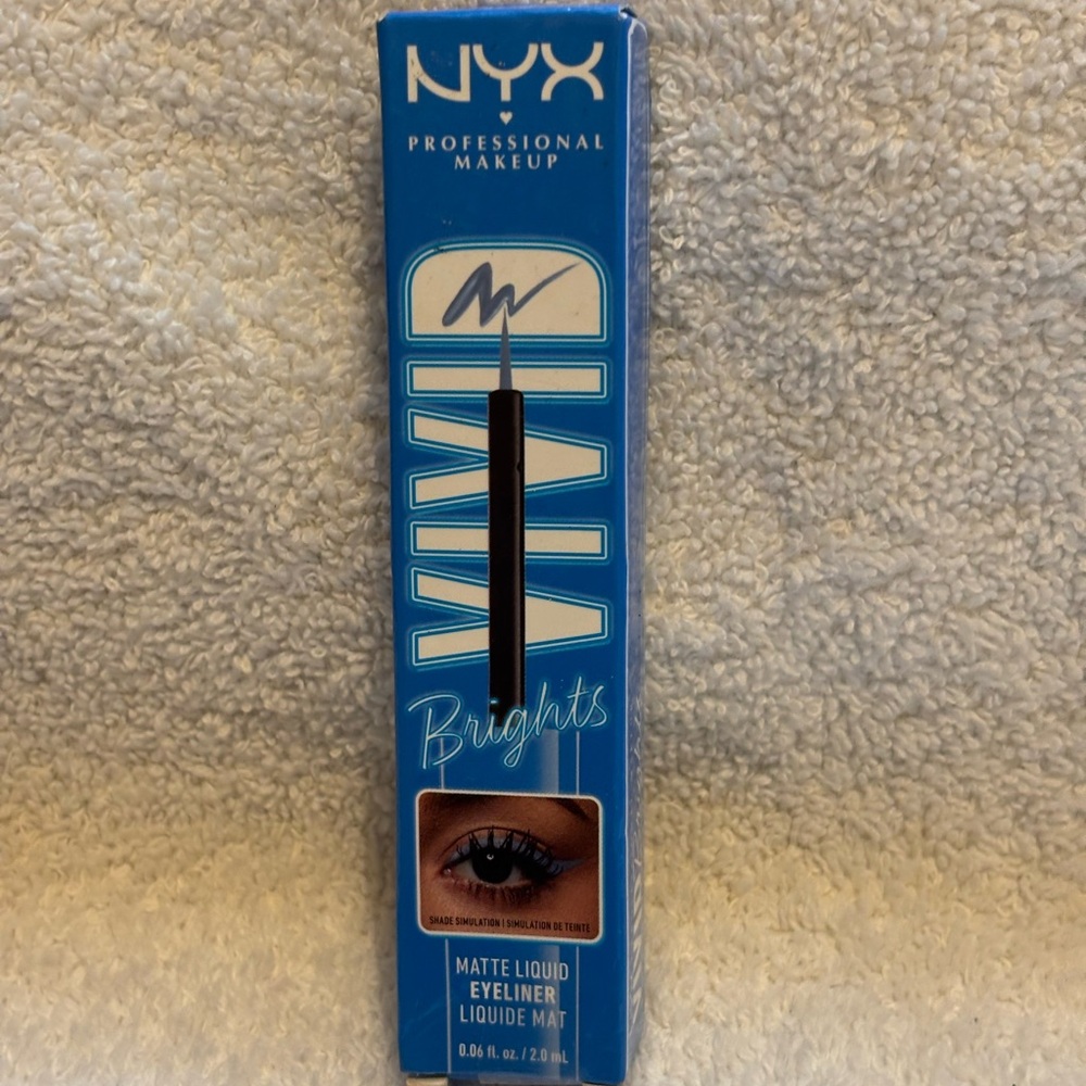 New NYX vivids cobalt crush eyeliner